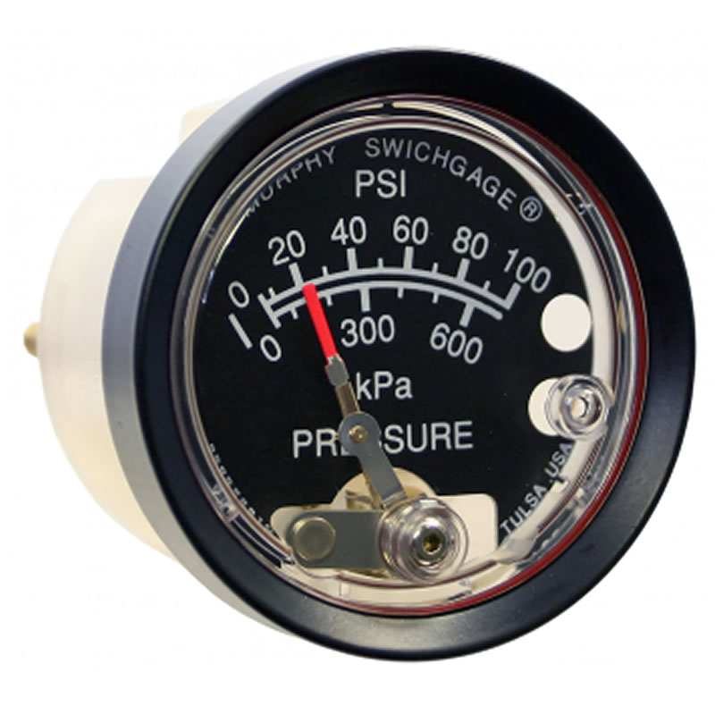 A20P or A25P Series Mechanical Industrial Pressure Gauges